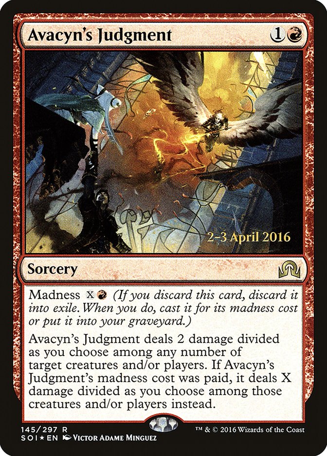 Avacyn's Judgment [Shadows over Innistrad Prerelease Promos] - Devastation Store | Devastation Store