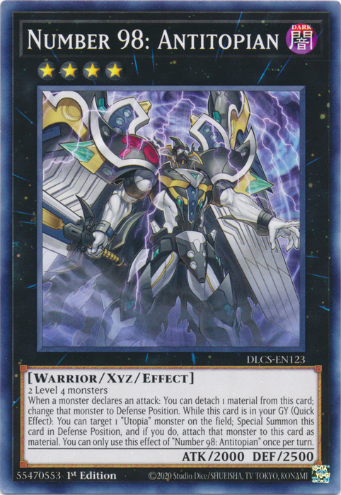 Number 98: Antitopian [DLCS-EN123] Common | Devastation Store