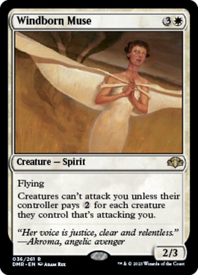 Windborn Muse [Dominaria Remastered] | Devastation Store