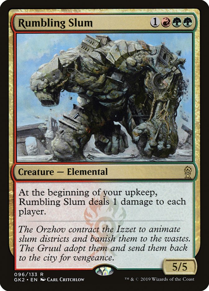 Rumbling Slum [Ravnica Allegiance Guild Kit] | Devastation Store
