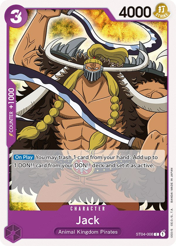 Jack [Starter Deck: Animal Kingdom Pirates] | Devastation Store