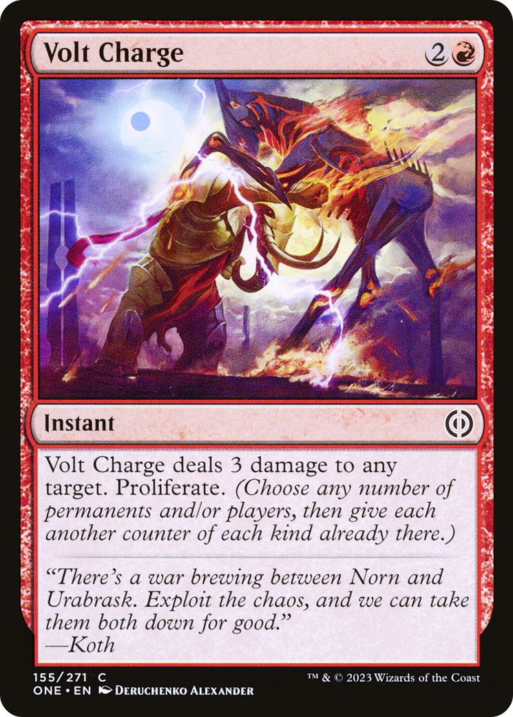 Volt Charge [Phyrexia: All Will Be One] | Devastation Store