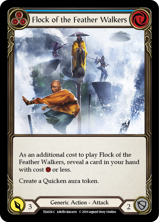 Flock of the Feather Walkers (Blue) [TEA026-C] Normal - Devastation Store | Devastation Store