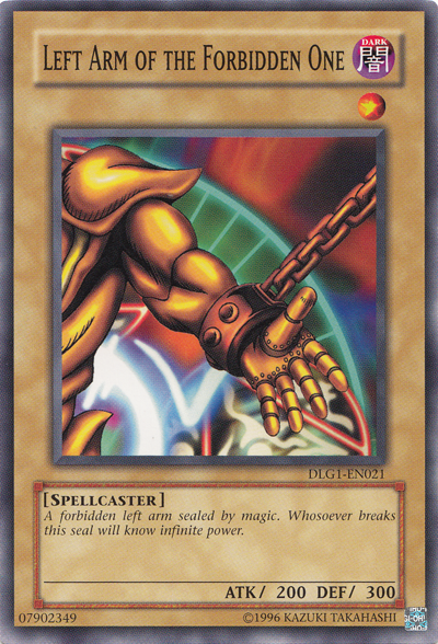 Left Arm of the Forbidden One [DLG1-EN021] Common | Devastation Store