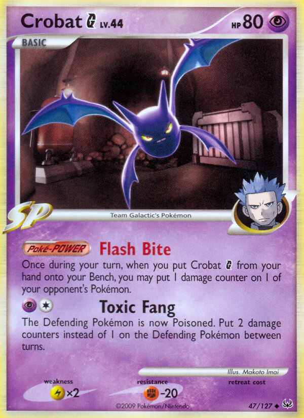 Crobat G (47/127) [Platinum: Base Set] | Devastation Store