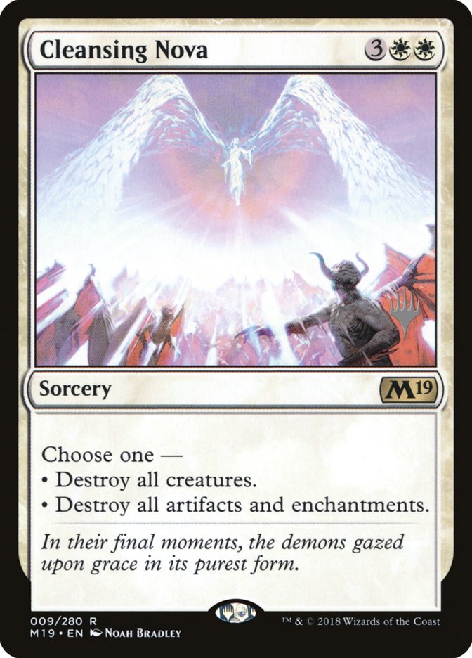 Cleansing Nova (Promo Pack) [Core Set 2019 Promos] | Devastation Store