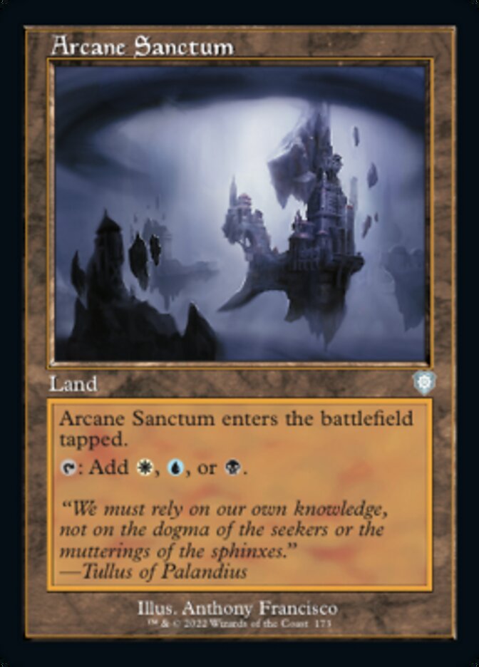 Arcane Sanctum (Retro) [The Brothers' War Commander] | Devastation Store