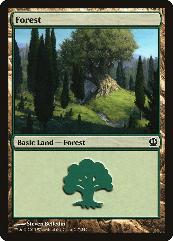 Forest (247) [Theros] | Devastation Store