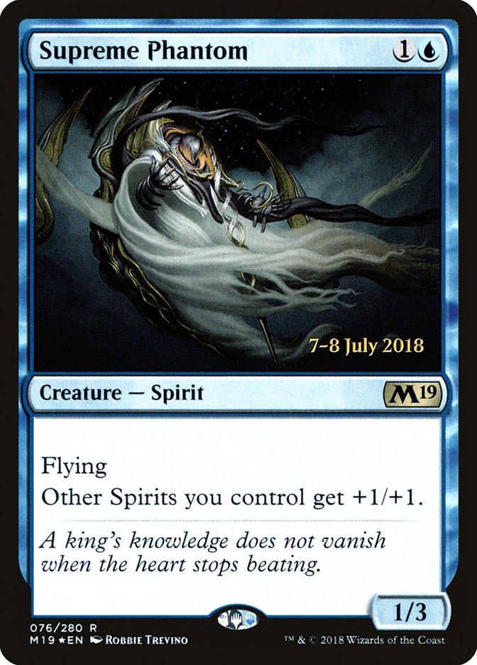 Supreme Phantom  [Core Set 2019 Prerelease Promos] - Devastation Store | Devastation Store