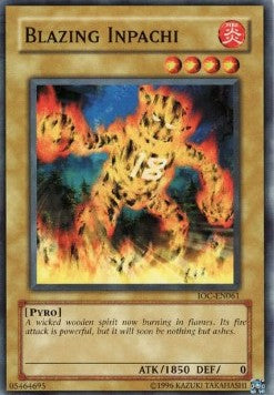 Blazing Inpachi [IOC-EN061] Common | Devastation Store