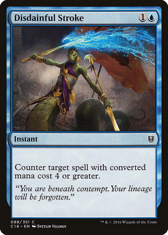 Disdainful Stroke [Commander 2016] - Devastation Store | Devastation Store