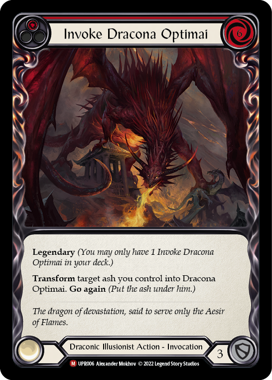 Invoke Dracona Optimai // Dracona Optimai [UPR006] (Uprising) | Devastation Store