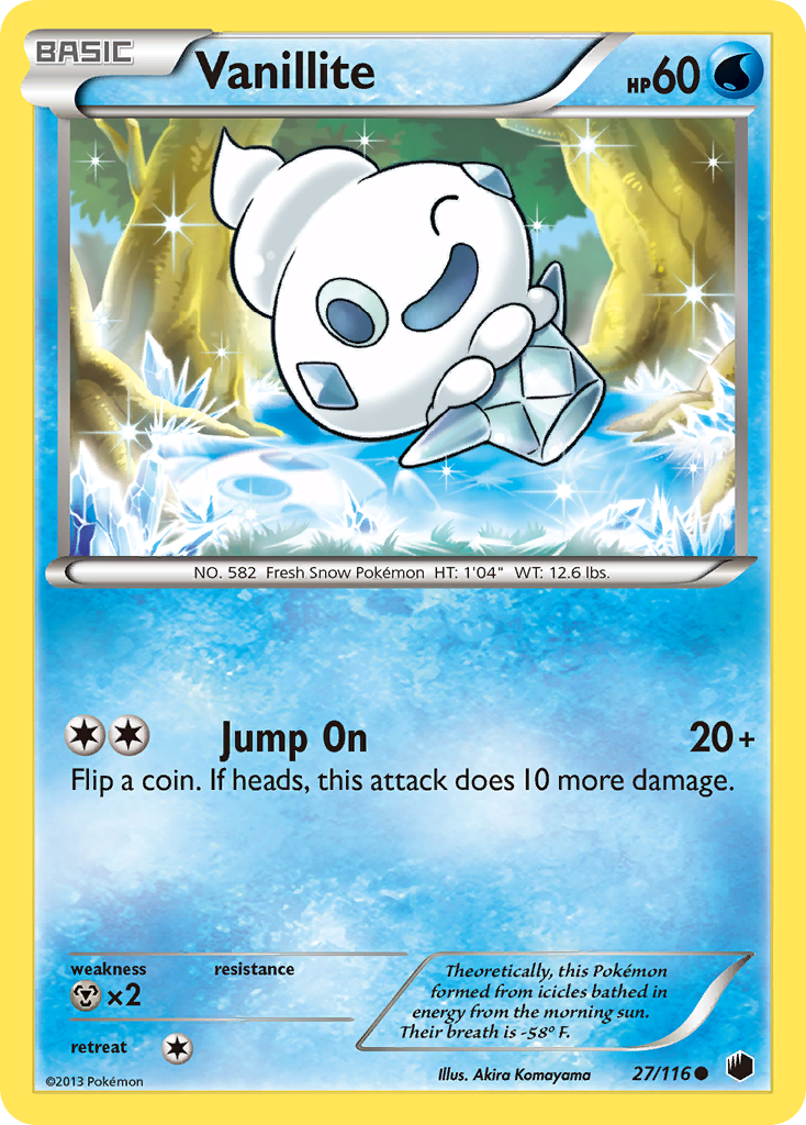 Vanillite (27/116) [Black & White: Plasma Freeze] | Devastation Store