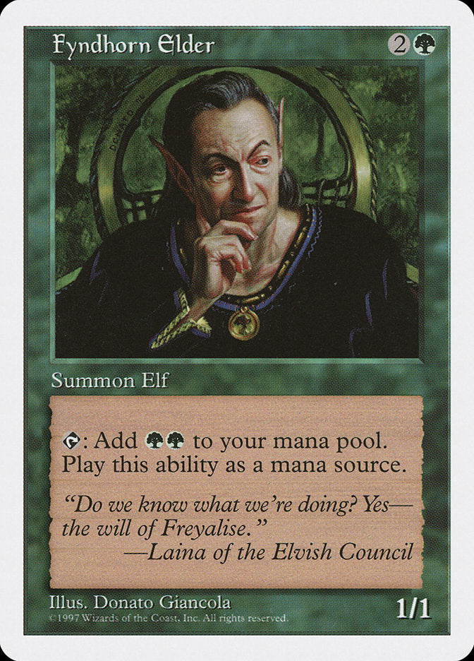 Fyndhorn Elder [Fifth Edition] - Devastation Store | Devastation Store
