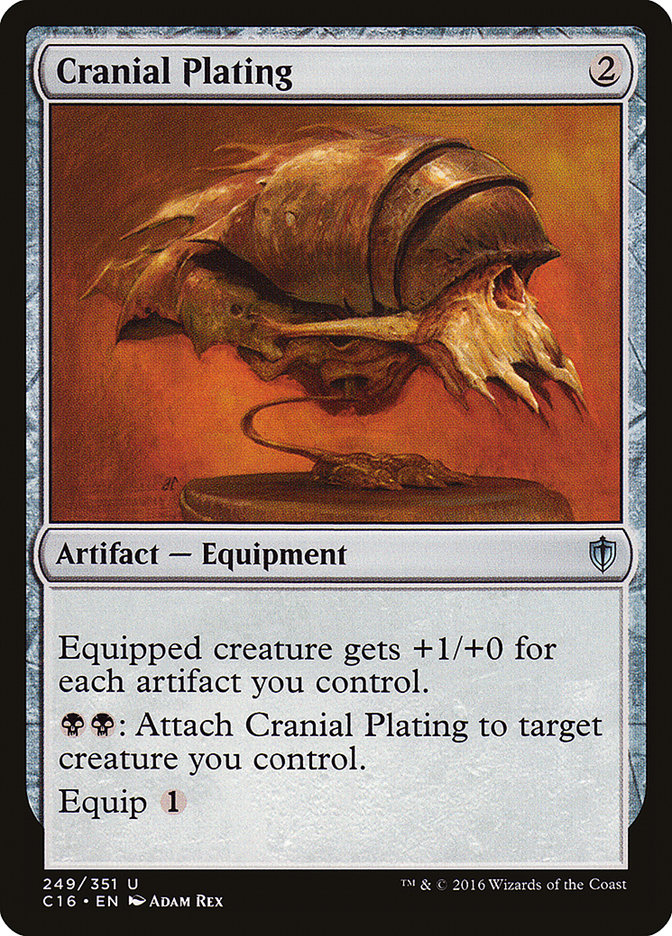 Cranial Plating [Commander 2016] - Devastation Store | Devastation Store