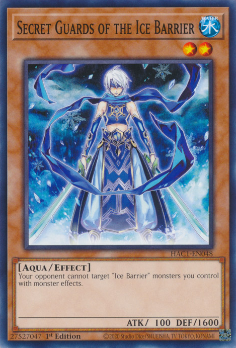Secret Guards of the Ice Barrier [HAC1-EN048] Common | Devastation Store