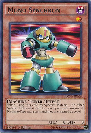 Mono Synchron [LC5D-EN026] Rare | Devastation Store
