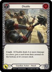 Disable (Red) [BVO011-R] Normal - Devastation Store | Devastation Store