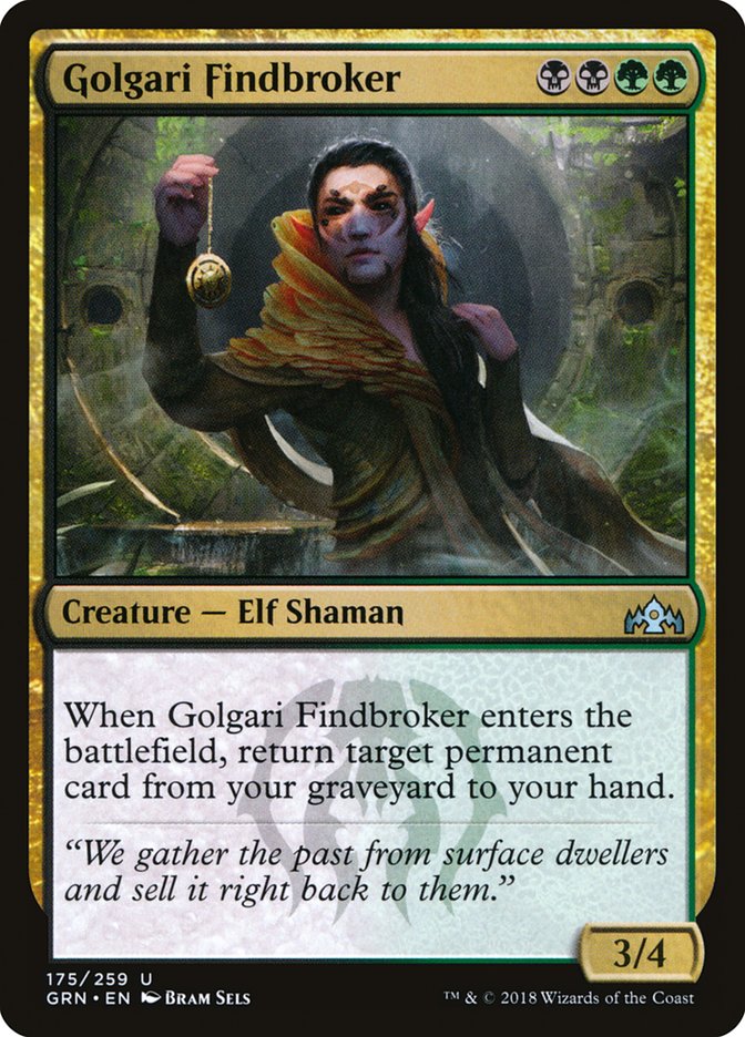 Golgari Findbroker [Guilds of Ravnica] | Devastation Store