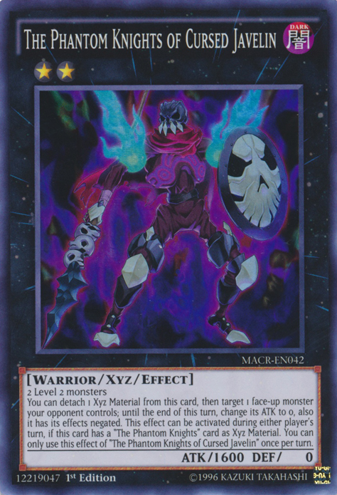 The Phantom Knights of Cursed Javelin [MACR-EN042] Super Rare | Devastation Store