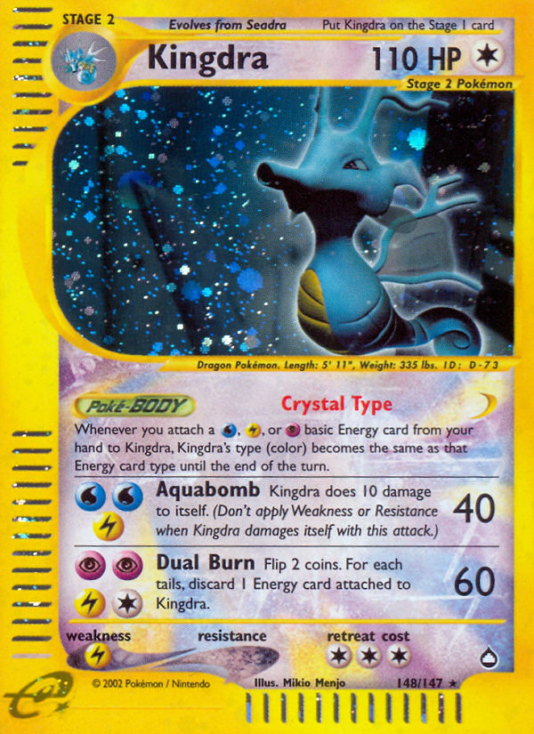 Kingdra (148/147) [Aquapolis] | Devastation Store