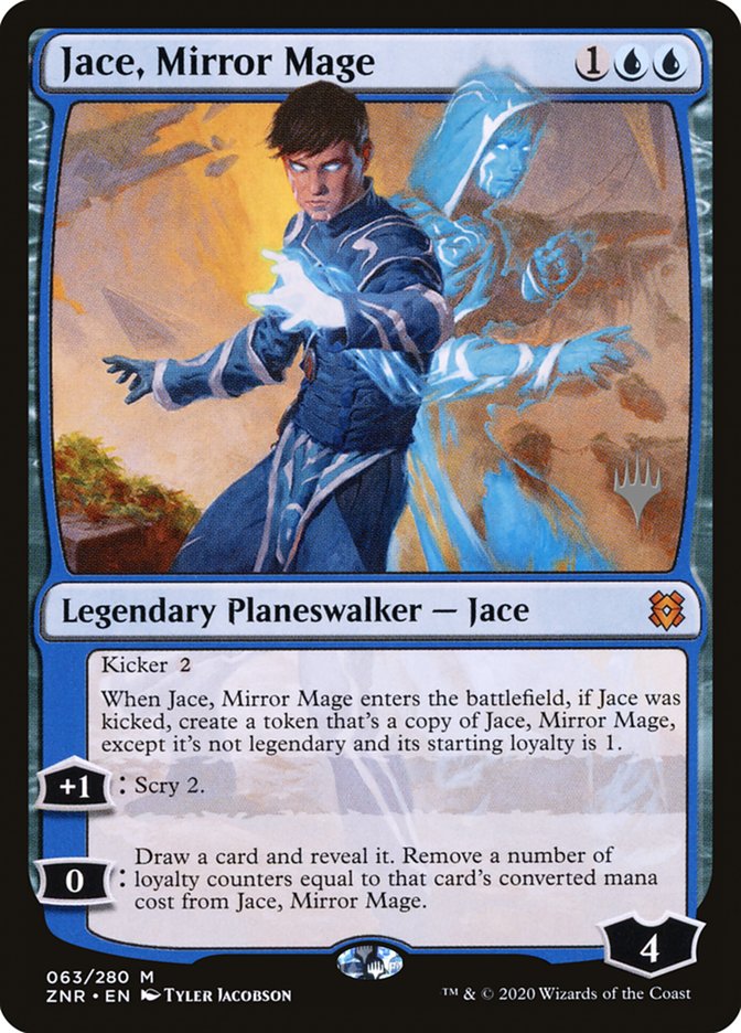 Jace, Mirror Mage (Promo Pack) [Zendikar Rising Promos] | Devastation Store