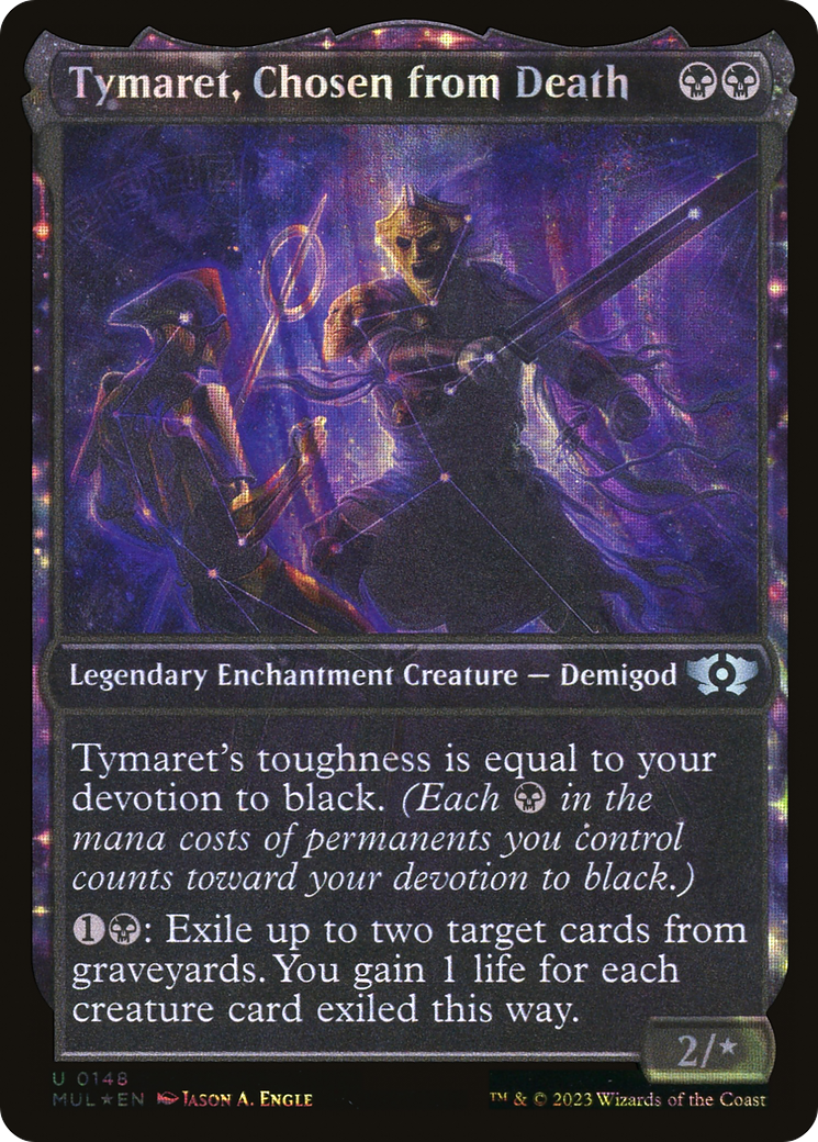 Tymaret, Chosen from Death (Halo Foil) [Multiverse Legends] | Devastation Store