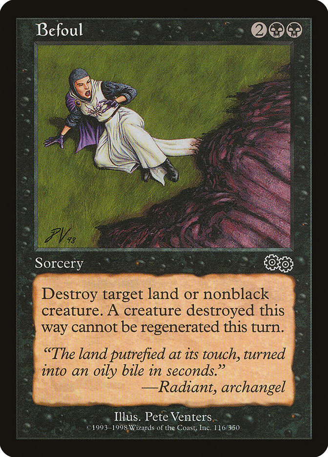 Befoul [Urza's Saga] | Devastation Store