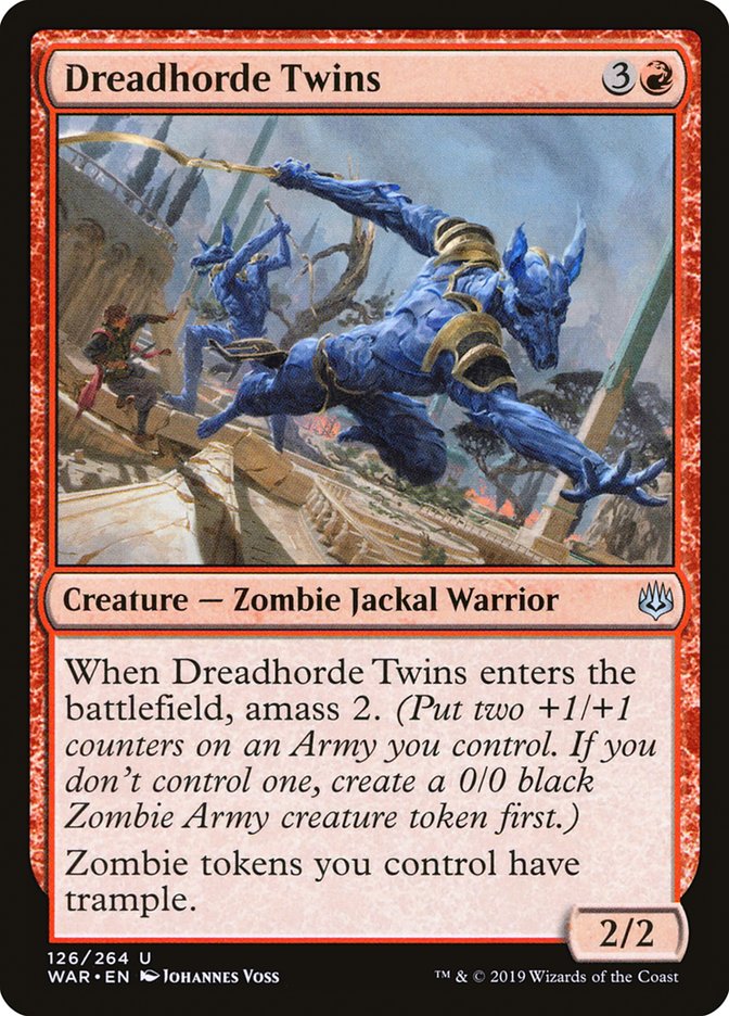 Dreadhorde Twins [War of the Spark] | Devastation Store