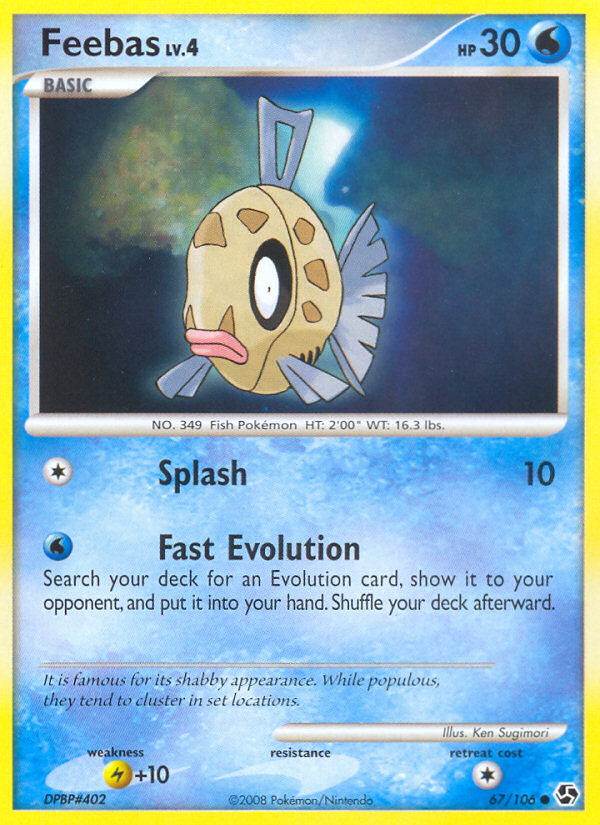 Feebas (67/106) [Diamond & Pearl: Great Encounters] | Devastation Store