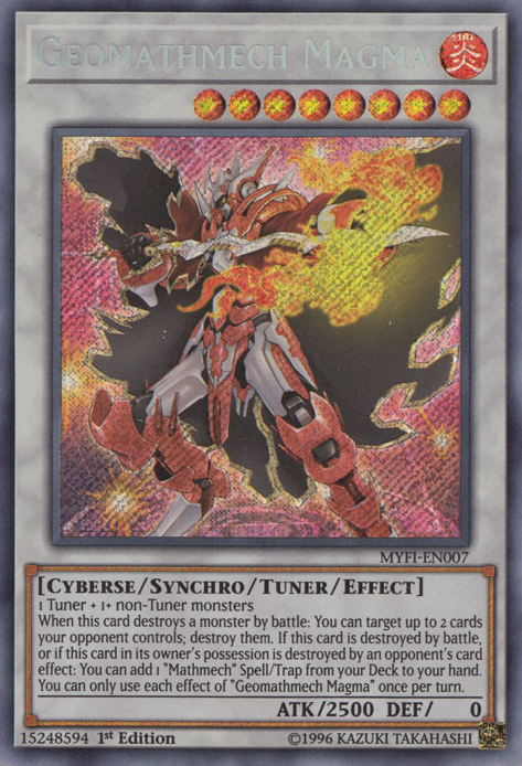 Geomathmech Magma [MYFI-EN007] Secret Rare | Devastation Store