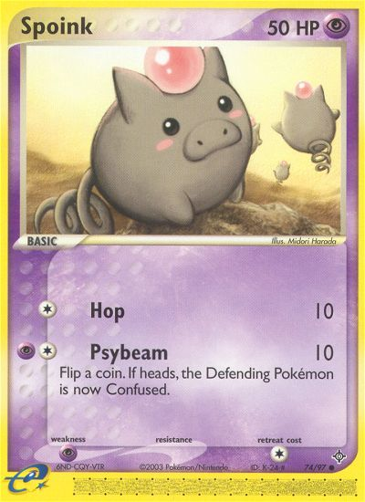 Spoink (74/97) [EX: Dragon] | Devastation Store