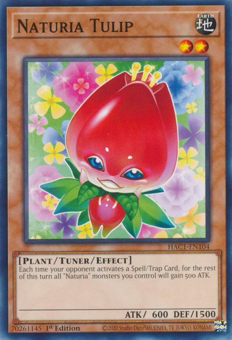 Naturia Tulip [HAC1-EN104] Common | Devastation Store
