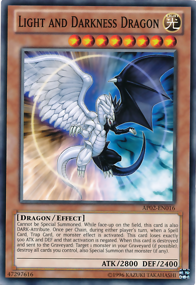 Light and Darkness Dragon [AP02-EN016] Common | Devastation Store