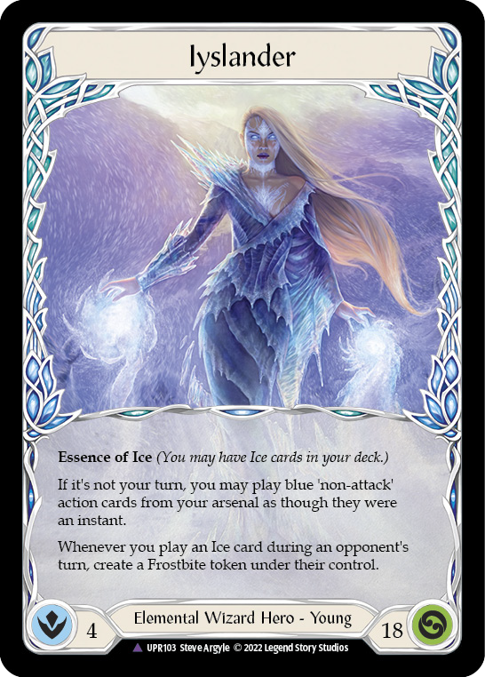 Iyslander (double sided Cold Foil) (Marvel) [UPR103] (Uprising)  Cold Foil | Devastation Store