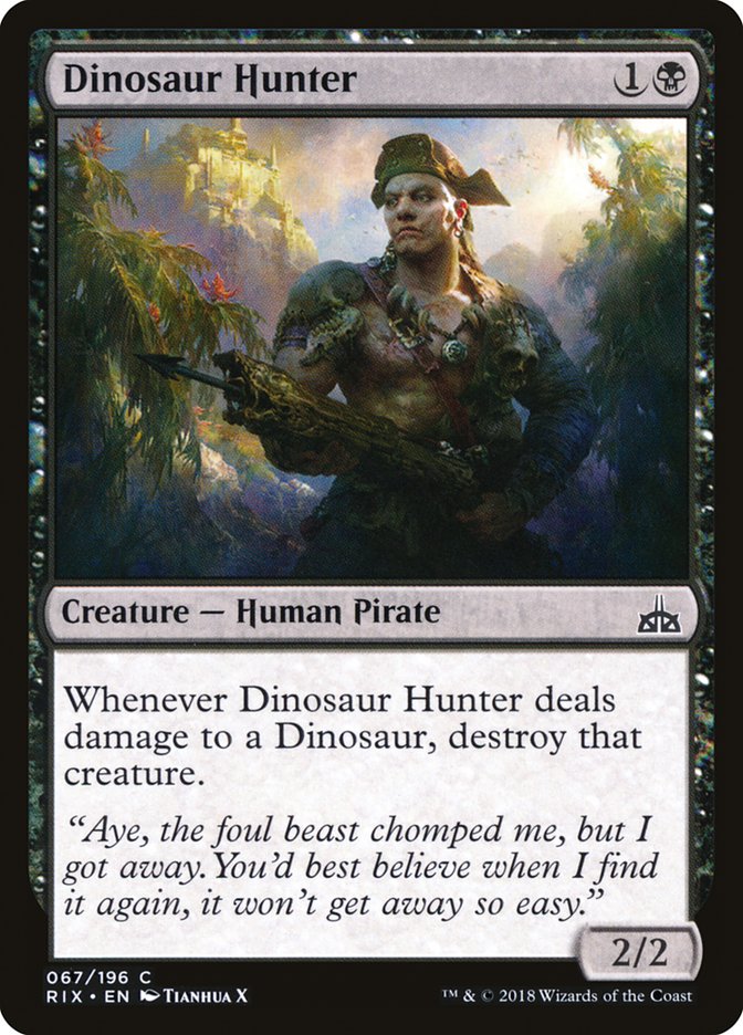 Dinosaur Hunter [Rivals of Ixalan] | Devastation Store
