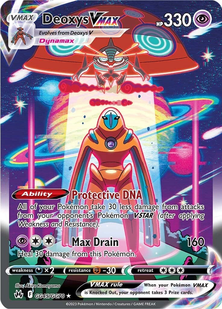 Deoxys VMAX (GG45/GG70) [Sword & Shield: Crown Zenith] | Devastation Store