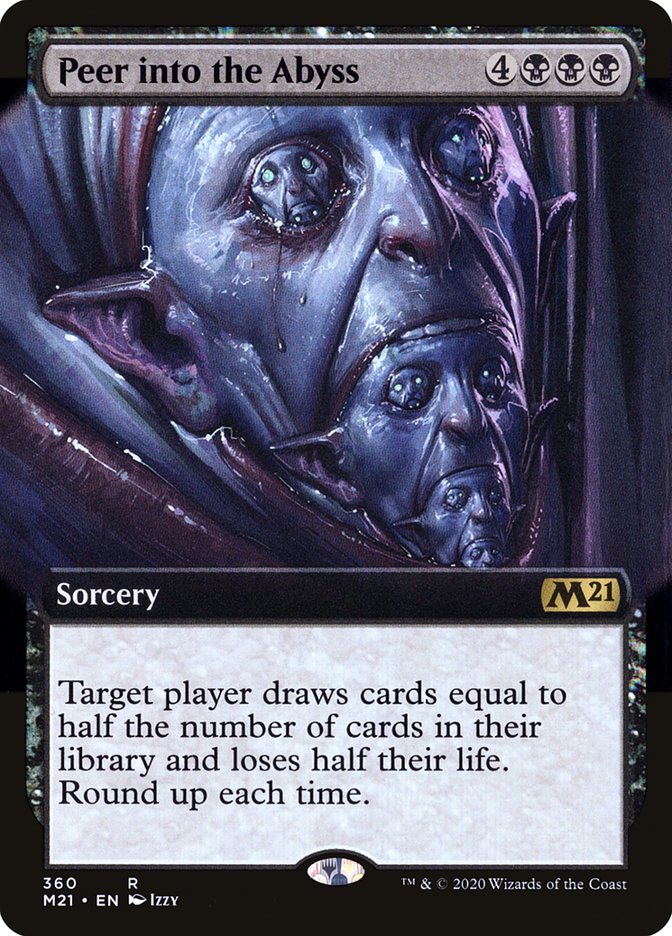 Peer into the Abyss (Extended) [Core Set 2021] | Devastation Store