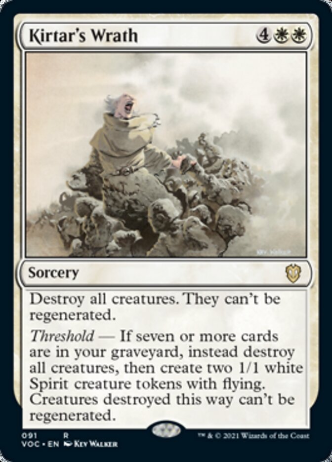 Kirtar's Wrath [Innistrad: Crimson Vow Commander] | Devastation Store