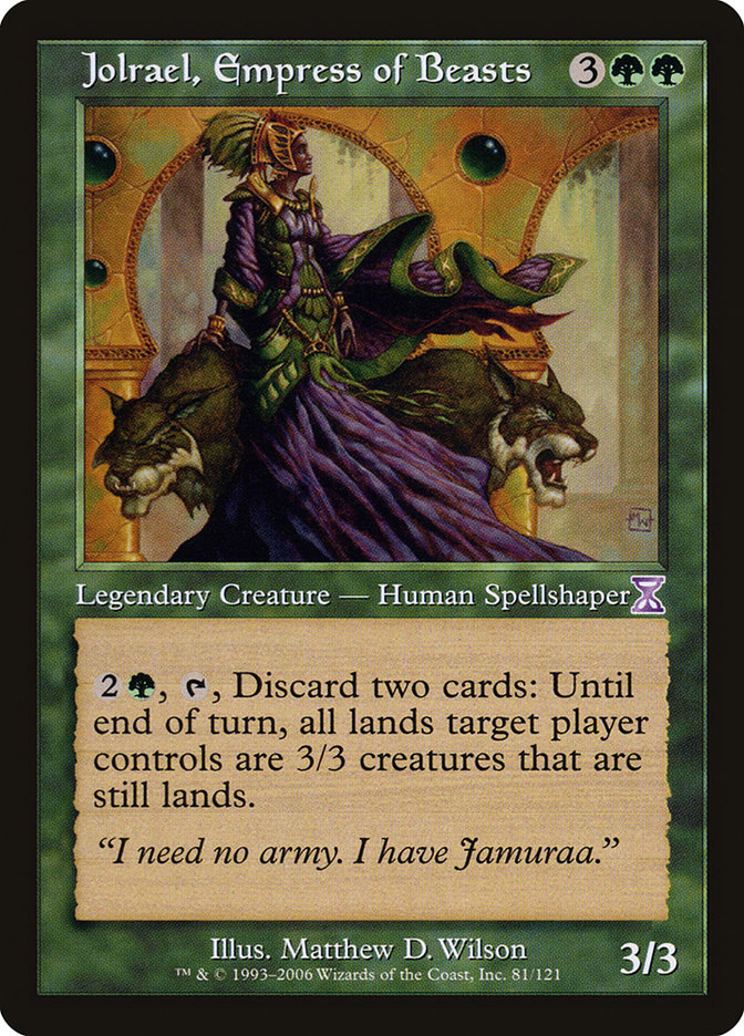 Jolrael, Empress of Beasts [Time Spiral Timeshifted] - Devastation Store | Devastation Store