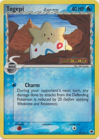 Togepi (41/101) (Delta Species) (Stamped) [EX: Dragon Frontiers] | Devastation Store