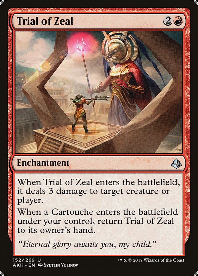 Trial of Zeal [Amonkhet] - Devastation Store | Devastation Store