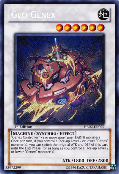 Geo Genex [HA02-EN029] Secret Rare | Devastation Store