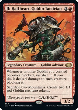 Ib Halfheart, Goblin Tactician [Jumpstart 2022] | Devastation Store