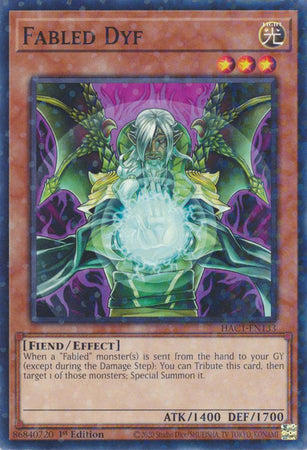 Fabled Dyf (Duel Terminal) [HAC1-EN133] Parallel Rare | Devastation Store