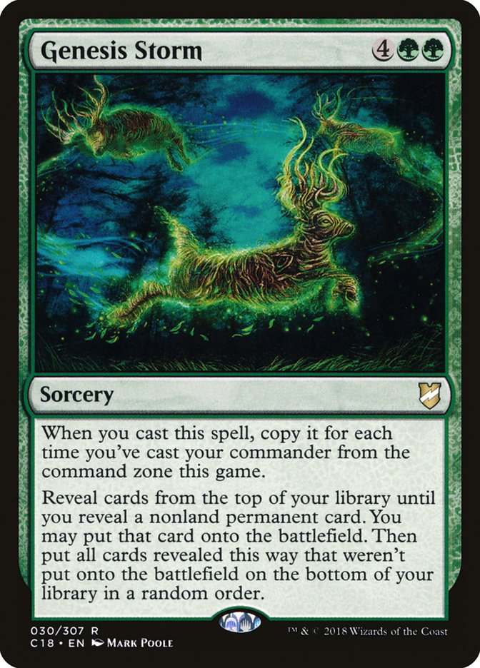 Genesis Storm [Commander 2018] - Devastation Store | Devastation Store