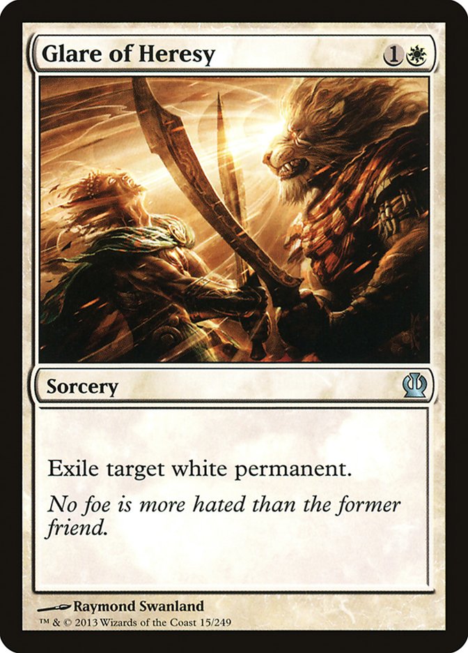 Glare of Heresy [Theros] | Devastation Store