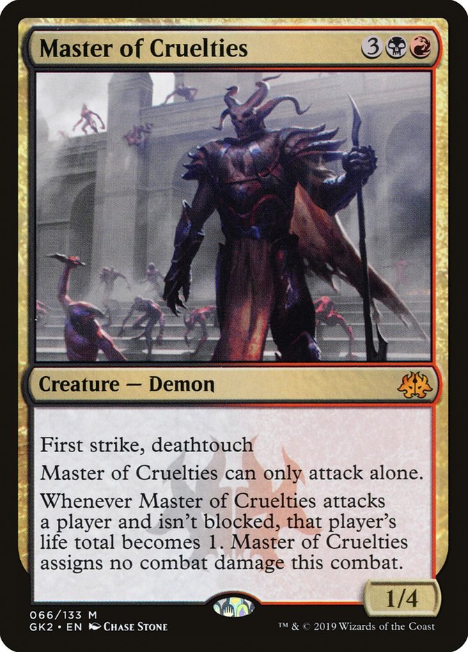 Master of Cruelties [Ravnica Allegiance Guild Kit] | Devastation Store