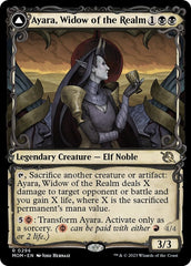 Ayara, Widow of the Realm // Ayara, Furnace Queen (Showcase Planar Booster Fun) [March of the Machine] | Devastation Store