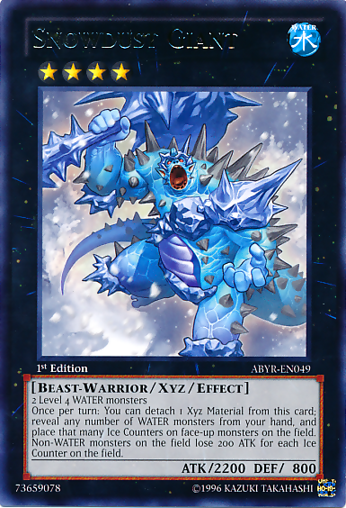 Snowdust Giant [ABYR-EN049] Rare | Devastation Store